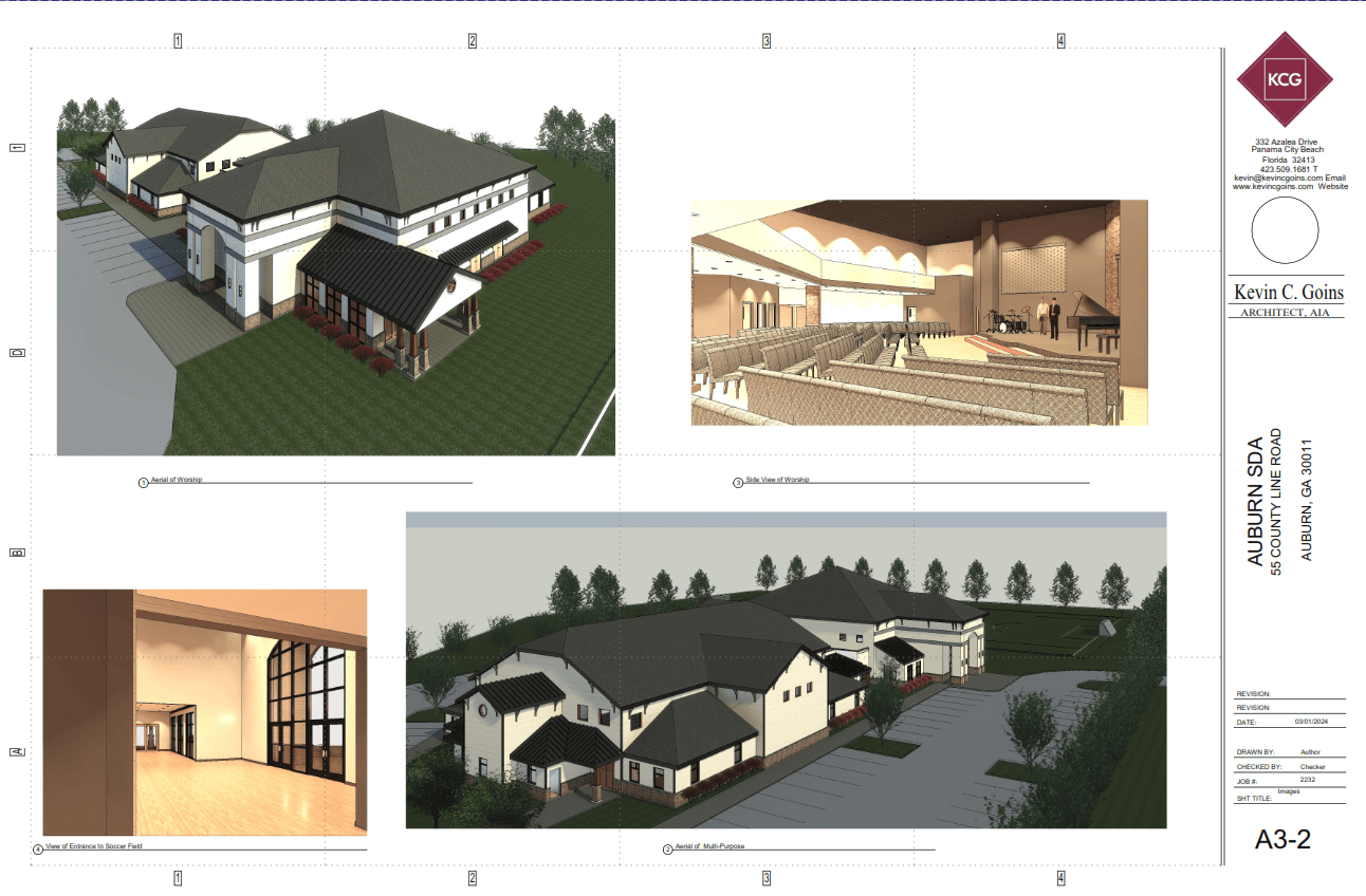 Fellowship hall view